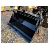 Unused Mini Skid Steer 4 in 1 bucket