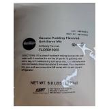 Frostline Soft Serve Ice Cream Mix, Banana Pudding Flavored, 6 lb