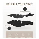 MERYOSZ Butt Lifting Panties High Waisted Tummy Control Shapewear for Women Waist Trainer Mesh Body Shaper Underwear (Black,Medium)