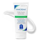 Vanicream Daily Facial Moisturizer With Ceramides and Hyaluronic Acid - Formulated Without Common Irritants for Those with Sensitive Skin, 3 fl oz (Pack of 1)