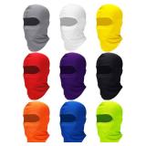 9 Pcs Ski Mask for Men Women UV Sun Protection Shiesty Face Mask Windproof Breathable Full Face Cover Balaclava for Cold Weather Outdoor Sports Snowboard Motorcycle Cycling Skiing (MISSING GREY MASK)