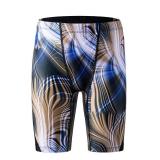 Eteoepo Boys Swim Jammers - Youth Kids Competitive Swim Team Suit Athletic Swimming Shorts Swimsuit UPF 50+(Black/Curve,XL)