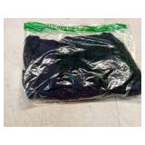 ANRABESS Womens Tops Mock Neck Half Sleeve Shirts Ribbed Knit Slim Fit Basic Tee 2025 Summer Fall Dressy Casual T-Shirts Navy Blue Small