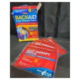 Backaid Heat Therapy Patch, Air-Activated Therapeutic Heat, Medium for Back, Shoulders, and Neck Pain Relief, 8 Count