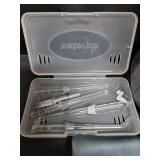 Waterpik Cordless Advanced 2.0 Water Flosser For Teeth, Gums, Braces, Dental Care With Travel Bag and 4 Tips, ADA Accepted, Rechargeable, Portable, and Waterproof, Gray WP-587, Packaging May Vary