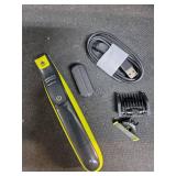 Norelco Philips OneBlade 360 Hybrid Face, Electric Beard Trimmer and Shaver, with 360 Blade Technology, 1x 360 Blade for Face, 5in1 Adjustable Comb, Model QP2724/90