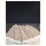 Aoulaydo Boxer Shorts for Women Gingham Pajama 2025 Summer Casual Lounge Lace Trim Shorts Y2K Beach Bottoms, Medium
