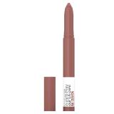 Maybelline Super Stay Ink Crayon Lipstick Makeup, Precision Tip Matte Lip Crayon with Built-in Sharpener, Longwear Up To 8Hrs, Trust Your Gut, Mauve Nude Pink, 1 Count