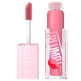 MAYBELLINE Lifter Gloss Lifter Plump, Plumping Lip Gloss with Chili Pepper and 5% Maxi-Lip, Blush Blaze, Sheer Pale Pink, 1 Count
