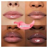 MAYBELLINE Lifter Gloss Lifter Plump, Plumping Lip Gloss with Chili Pepper and 5% Maxi-Lip, Blush Blaze, Sheer Pale Pink, 1 Count