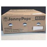 48-Pack: Jonny Pops Large 4oz Freezer Pops (Cherry & Mixed Berry)