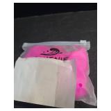 Eomenie Sexy Bikini Bottom for Women Ruched Swim Bottom Cheeky Swimsuit Mid Waisted Tankini Bottoms Only Hot Pink, Medium