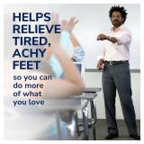 Dr. Scholls Energizing Comfort Mens Everyday Insoles with Massaging Gel - Clinically Proven, All-Day Energy and Comfort Inserts with Patented Triple Gel Design - Shock Absorbing, Arch Support