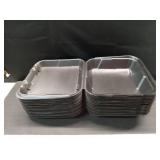 25 ct Genpak Styrofoam Containers 1 Compartment