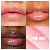 MAYBELLINE Lifter Glaze Oil Balm with Hyaluronic Acid and Hydrating Oil Blend, Lip Balm with 24HRs of Smooth, Moisturizing Shine, Pink Drip (Sheer Baby Pink)