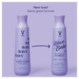 V&Co. Beauty Wave Babe Wavy Hair Conditioner Sulfate Free & Paraben Free Moisturizing Hair Care with Rice Protein & Peptides for Hydration, Frizz Control & Wave Definition 12 fl oz