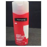 Neutrogena Daily Stubborn Body Acne Treatment  Cleanser & Exfoliator Body Wash  8.5 oz (APPROX 2/3 FULL)