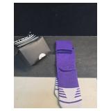 FITRELL 1 pair Baseball Soccer Softball Socks for Kids Youth Men & Women Over-the-Calf Knee High Socks Sports Tube, nfl, Purple, Medium