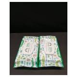 2 pk Mama Bear Flushable Toddler Wipes 42 Count