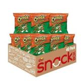 Cheetos Crunchy Cheddar Jalapeno Cheese Flavored Puffed Snacks  1oz Bags  40 Count Multipack