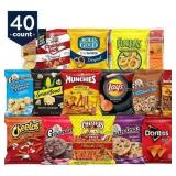 Frito-Lay Ultimate Snack Care Package  Variety Assortment of Chips  Cookies  Crackers & More  40 Count