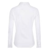 J.VER Womens Dress Shirts Long Sleeve Button Down Shirt Wrinkle-Free Business Casual Blouse Office Work Tops White Medium