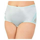 Women s Vanity Fair 13001 Lace Nouveau Brief Panty (Azure Mist 7)