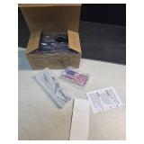 Ahaorigin American Flag Decorations Solar Fence Lights, 6 Pack UAS Flag Solar Lights Outdoor for Fence with RGB & Warm White Mode, Waterproof Deck Fence Lights Solar Powered for Patriotic Decor