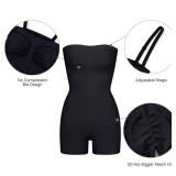 REORIA Shapewear Bodysuits for Women Tummy Control Seamless Body Shaper Sculpting Snatched Waist Butt Lifting Thigh Slimmer Size-XL