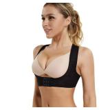 JOYSHAPER Chest Brace Up for Women Posture Corrector Bra Open Front Shaper Back Support Vest Size- 3X