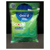 Oral-B Glide Mint Dental Floss Picks with Long Lasting Scope Flavor - 75 Picks