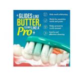 GuruNanda Butter On Gums Toothbrush, ADA Accepted, with 8000+ Ultra Soft Softex Bristles for Sensitive & Receding Gums, Perfect for Whiter Teeth, 2 Ct (Pack of 2) PLUS  4 Ct Flossers x4