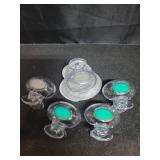 Steripod Clip-on Toothbrush Protector, Green/Silver, 5 Count