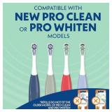 Spinbrush New PRO WHITEN Replacement Heads, Electric Toothbrush Refills, Soft Bristles, 2 Count