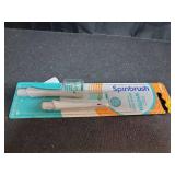 Spinbrush New PRO WHITEN Replacement Heads, Electric Toothbrush Refills, Soft Bristles, 2 Count