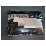 HTRUIYA 2 Pairs Shiny Pantyhose for Women 8D Sheer Tights Oily Gloss Pantyhose Invisible Zip Tights Smooth Stockings