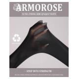 ARMOROSE Indestructible Tights for Women, Rip Resistant Pantyhose, 40D Semi Sheer T-Crotch Control Top Stockings