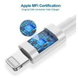 USB C to Lightning Cable 4Pack 3FT Type C Charger Fast Charging Cord Compatible for Apple iPhone 14/14 Pro/14Pro Max/13/13 Pro/12/12 Pro/11/11 Pro/XR/XS/X/8/8 Plus/iPad MFi Certified