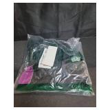 Avidlove Leather Lingerie Set with Garter Belt Bra and Panty Outfit (Small, Black)