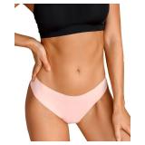 DEANGELMON Seamless Thongs for Women No Show Thong Underwear Women Comfortable Multiple Pack (7P3,XL)