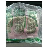 Bamery Newborn Baby Girl Hat Cotton Baby Bow Beanie Preemie Hats Spring Infant Hats for Girls  (White+Skin Pink+Black, 0-6 Months)