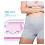 Frida Mom 8pc Postpartum Underwear, Disposable Boyshort Panties, Seamless, Stretch Support, New Mom Essentials, Size Regular (28in-42in)