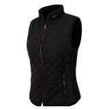 NE PEOPLE Womens Lightweight Quilted Zip Vest, Small