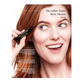 Arches and Halos Microfiber Tinted Brow Mousse - Richly Pigmented Eyebrow Shaper - Water Resistant Filler Pen - Vegan - Auburn - 0.11 oz