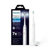 Philips Sonicare 4100 Rechargeable Electric Toothbrush, with Pressure Sensor, 2 Intensity Settings, SmarTimer and QuadPacer, 14-Day Battery Life, White, Model HX3681/23