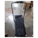 Walking Pad Treadmill with Incline, 2 in 1 Foldable Treadmills for Home Small Office, 300lbs Portable Compact Under Desk Treadmill (not working) - Retail: $140