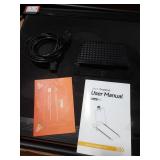 Walking Pad Treadmill with Incline, 2 in 1 Foldable Treadmills for Home Small Office, 300lbs Portable Compact Under Desk Treadmill (not working) - Retail: $140