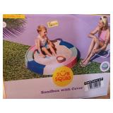 Castle Fort Sandbox with Floor - Sun Squad: Ideal for Ages 1.5 and Up