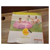 3 Ring Pool - Sun Squad Pink: Inflatable Water Park for Kids