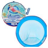 Pack of 4 SwimWays Spring Float Papasan Inflatable Pool Lounger with Hyper-Flate Valve - Aqua: 1 Person Capacity - Retail: $120